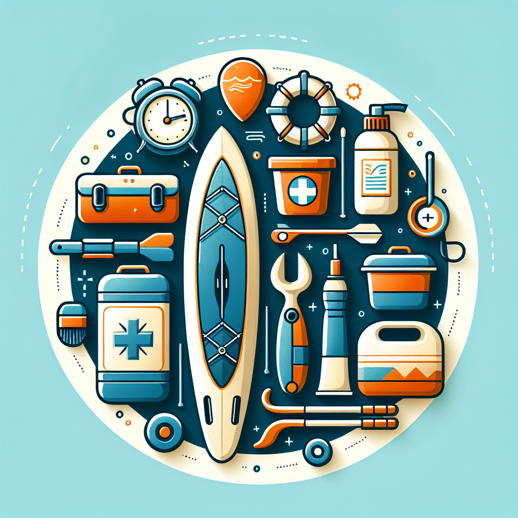 SUP Pflege und Wartung